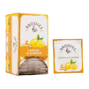 Chá Lemon and Ginger